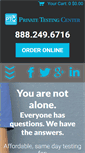 Mobile Screenshot of privatetestingcenter.com